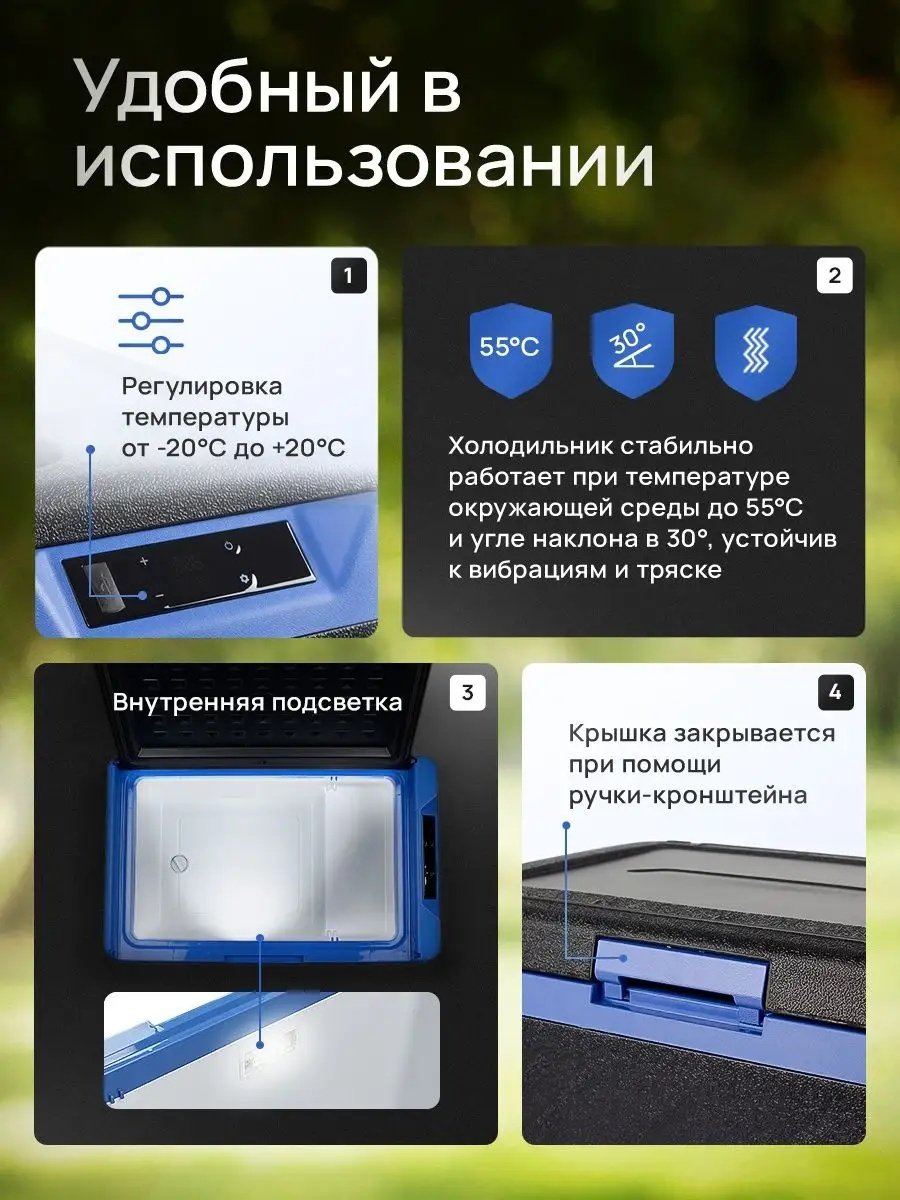 Компрессорный Автохолодильник ki 40 Компрессорный Автохолодильник ki 40